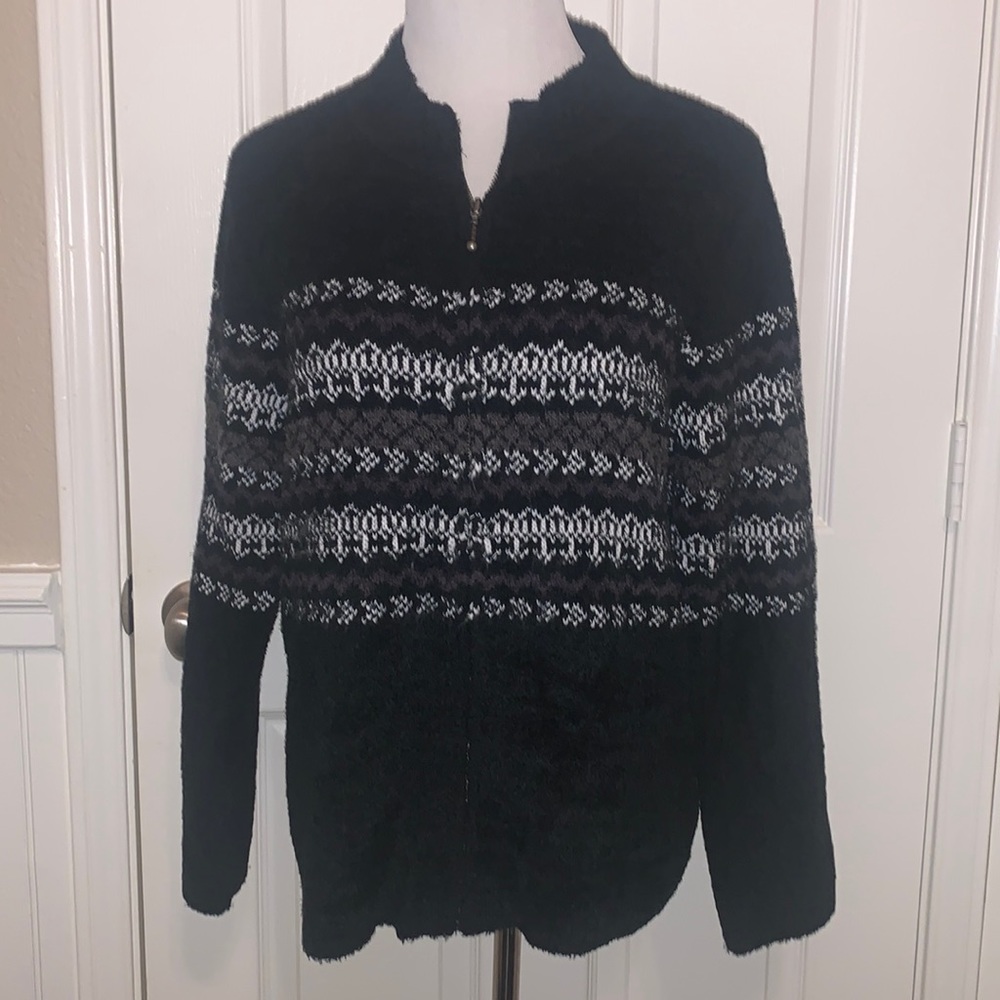 VTG croft & barrow Zip Up Sweater